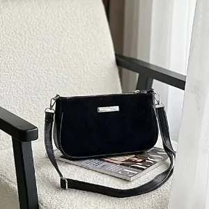 کیف کراس‌بادی جمع‌وجور 13×21 رنگ مشکی